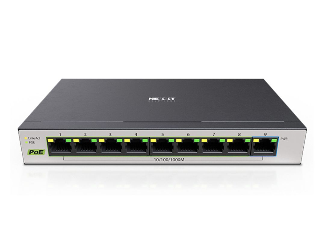 Nexxt Professional 9p PoE+ 65W